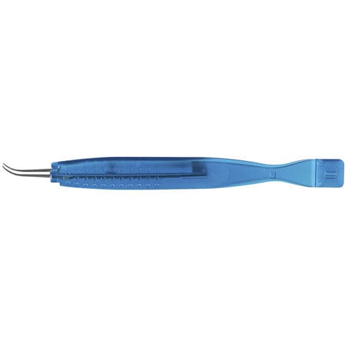 Pinza per oftalmologia - 17225X10 - Moria Surgical - monouso / curva