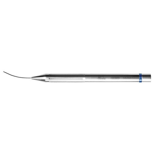 Cannula di irrigazione - 18268 - Moria Surgical - per iniezione intravitreale / curva