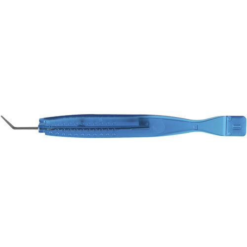 Pinza per oftalmologia - 17233X10 - Moria Surgical - monouso / curva
