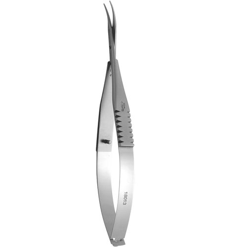 Microforbici per chirurgia oftalmica - 18013 - Moria Surgical - di Stevens / par paziente umano / curvo