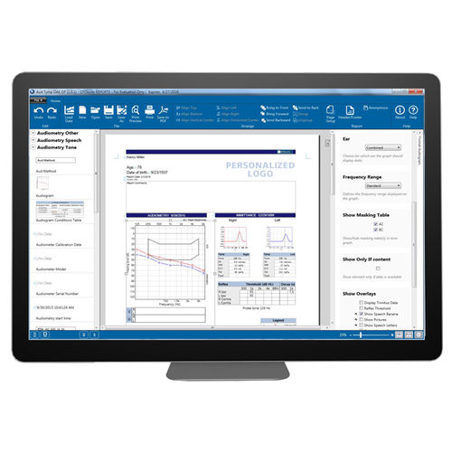 Software per reportistica - OTOsuite  - Natus Hearing & Balance - di condivisione / di verifica / di audiometria