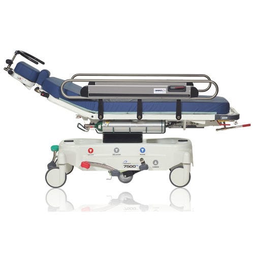 Barella con carrello da trasporto - 7500-NE - Pedigo - per convalescenza / idraulica / pneumatica