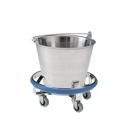 Porta-catino con rotelle - P-1020-SS - Pedigo - in acciaio inossidabile