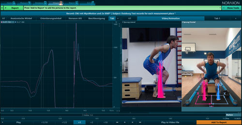 Software di analisi - myoFORCE™ - NORAXON - per reportistica / di acquisizione / di acquisizione
