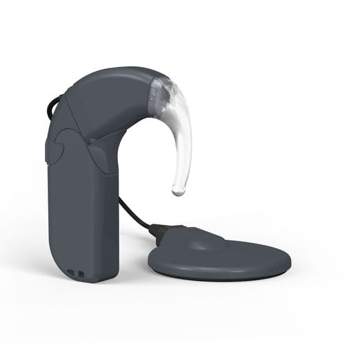 Impianto cocleare processore retroauricolare - OPUS 2 - MED-EL - wireless / con telecoil / ricaricabile