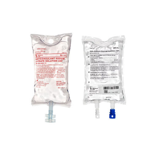 Sacca per infusione soluzione salina - 6B1285 - Fresenius Kabi - in polivinilcloruro (PVC)