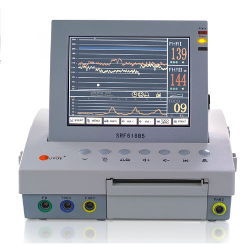 Monitor fetale FHR - SRF618 B5 - Guangzhou Sunray Medical Apparatus - gemellare / TOCO / con connessione wireless
