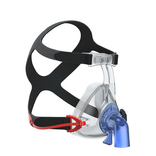 Maschera di ventilazione facciale - JOYCEclinic FF - Heinen und Löwenstein - non invasiva / per ventilazione non invasiva / in silicone