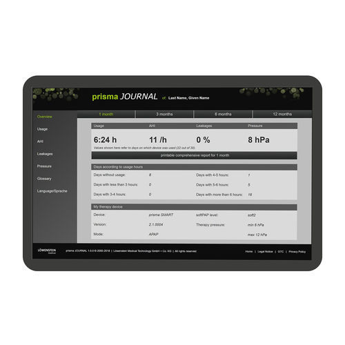 Software di gestione - prisma JOURNAL - Heinen und Löwenstein - di trattamento / di registrazione / di masterizzazione
