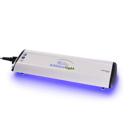 Lampada di fototerapia neonatale - Bilibluelight - Heinen und Löwenstein - per culla / luce blu