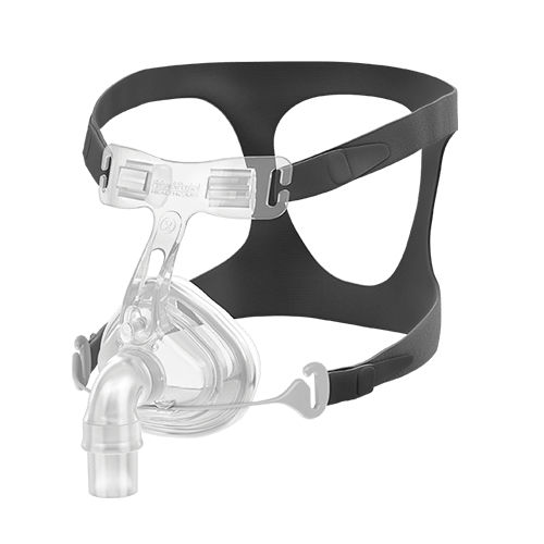 Maschera di ventilazione nasale - FreeMotion™ RT042 - Fisher & Paykel Healthcare - regolabile / trasparente