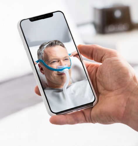 Applicazione android CPAP - myMask™ - Fisher & Paykel Healthcare - di trattamento / di condivisione / di acquisizione
