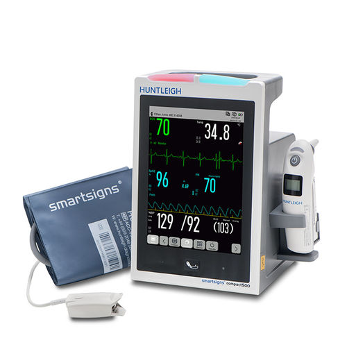 Monitor di segni vitali portatile - Smartsigns® SC500 - Huntleigh Healthcare - compatto / su carrello / TEMP