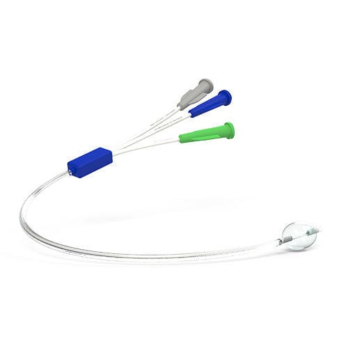 Catetere per sonoisterografia - PM-CARE® 3V - Prince Medical - intrauterino / con palloncino / a tre lumi