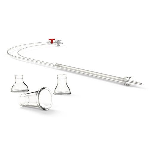 Catetere per sonoisterografia - PM-CARE® 2V-CUP - Prince Medical - intrauterino / a doppio lume / scatola da 5 pezzi