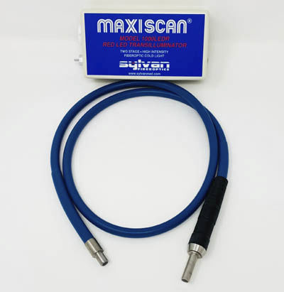 Rilevatore di vene a LED - Maxiscan®1000 - Sylvan - a fibra ottica / portatile