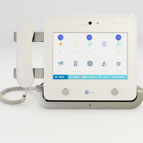 Sistema di chiamata infermiera per letto - Voalte® - Welch Allyn - telefonico / medico