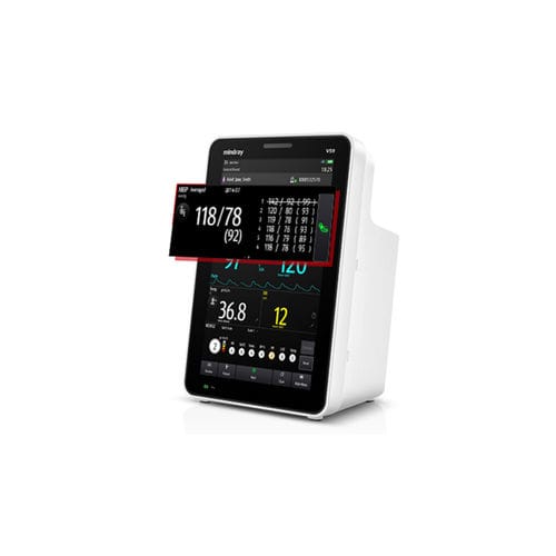 Monitor portatile per paziente - VS 9 - Mindray - da tavolo / comodino / ECG