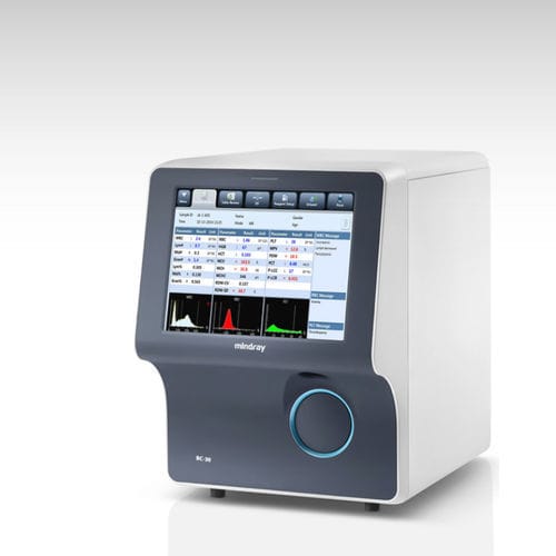 Analizzatore ematologico automatico - BC-30 - Mindray - compatto / da banco / 21 parametri