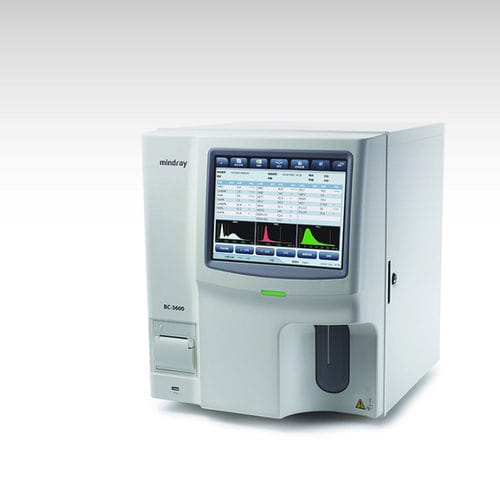 Analizzatore ematologico automatico - BC-3600 - Mindray - compatto / da banco / 21 parametri