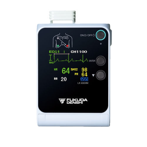 Trasmettitore ECG - LX-8300M - Fukuda Denshi - RESP / SpO2 / con connessione wireless