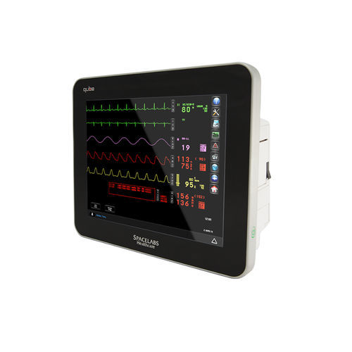 Monitor multiparametrico portatile - Qube - Spacelabs Healthcare - modulare / compatto / comodino