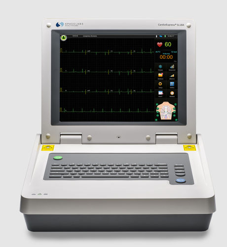 Elettrocardiografo da riposo - CardioExpress SL18A - Spacelabs Healthcare - 18 canali / digitale / con tastiera