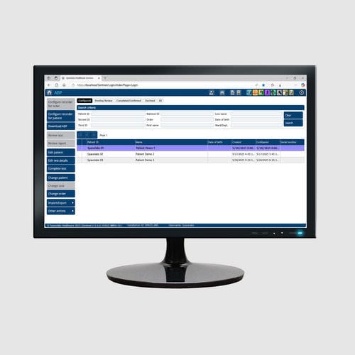 Sistema di gestione dati del paziente - Sentinel - Spacelabs Healthcare - dell'informazione / di analisi / per controllo di pressione arteriosa