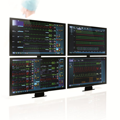 Stazione di monitoraggio dei pazienti - Xhibit XC48 - Spacelabs Healthcare - 48 letti