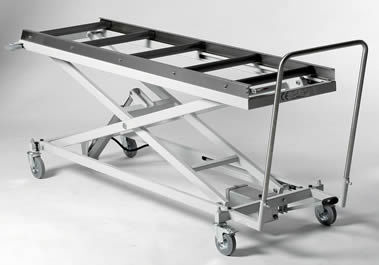 Carrello mortuario da trasporto - CRR005 - Fiocchetti Scientific