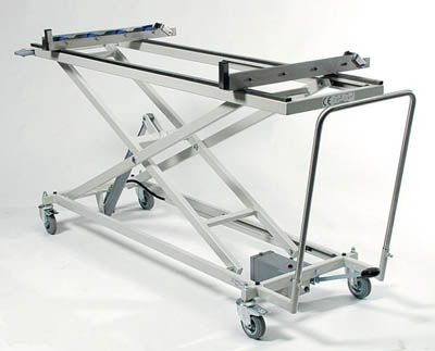 Carrello mortuario da trasporto - CRR007 - Fiocchetti Scientific