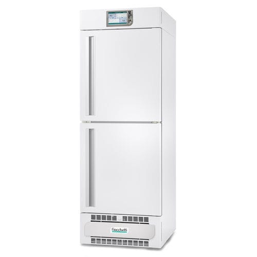 Congelatore per plasma ematico - PLASMA-LABOR 2T 500 TOUCH - Fiocchetti Scientific - ad armadio / 2 porte / con sbrinamento automatico