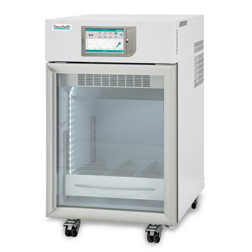 Frigorifero per banca del sangue - EMOTECA 100 TOUCH - Fiocchetti Scientific - compatto / 1 porta / con porta in vetro