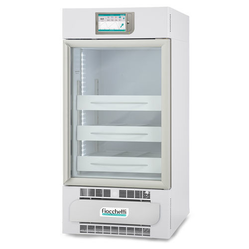 Frigorifero per banca del sangue - EMOTECA 170 TOUCH - Fiocchetti Scientific - ad armadio / 1 porta / con porta in vetro