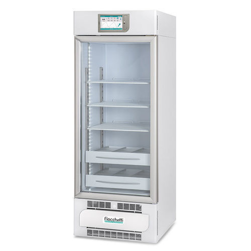 Frigorifero da laboratorio - MEDIKA 250 TOUCH - Fiocchetti Scientific - ad armadio / 1 porta / con raffreddamento ad aria forzata