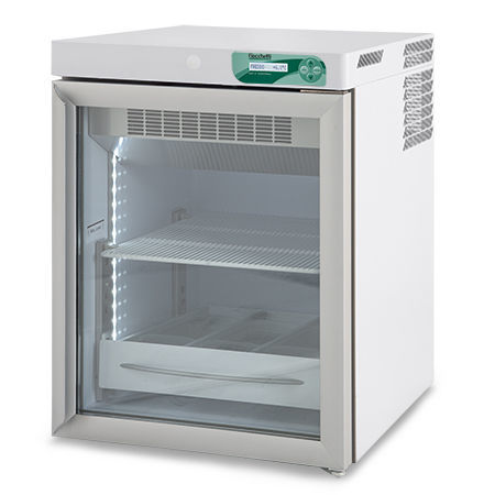 Frigorifero per farmacia - MEDIKA 100 ECT-F - Fiocchetti Scientific - 1 porta / con porta in vetro / con raffreddamento ad aria forzata