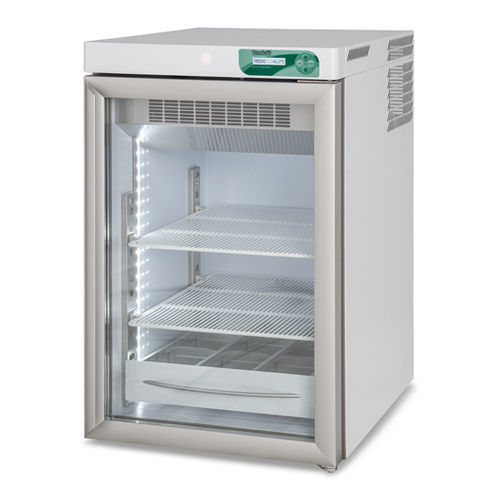 Frigorifero per farmacia - MEDIKA 140 ECT-F - Fiocchetti Scientific - 1 porta / con porta in vetro / con raffreddamento ad aria forzata