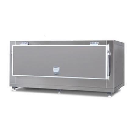 Cella mortuaria frigorifera per barelle mortuarie - MCL0001 - Fiocchetti Scientific - per barelle mortuarie / 1 salma / con carico trasversale