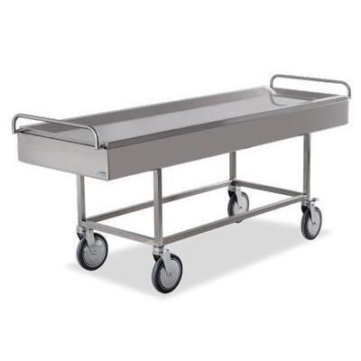 Carrello mortuario da trasporto - CRR002 - Fiocchetti Scientific - medico / ospedaliero / idraulico