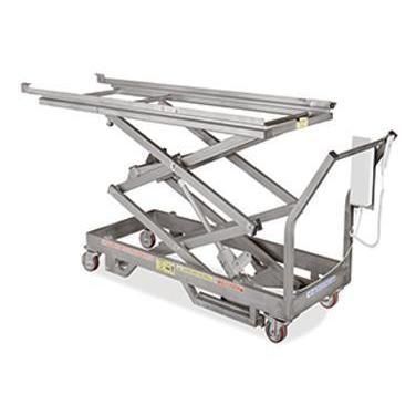Carrello mortuario a pantografo - CRR013 - Fiocchetti Scientific - per movimentazione / di trasferimento / elettrico