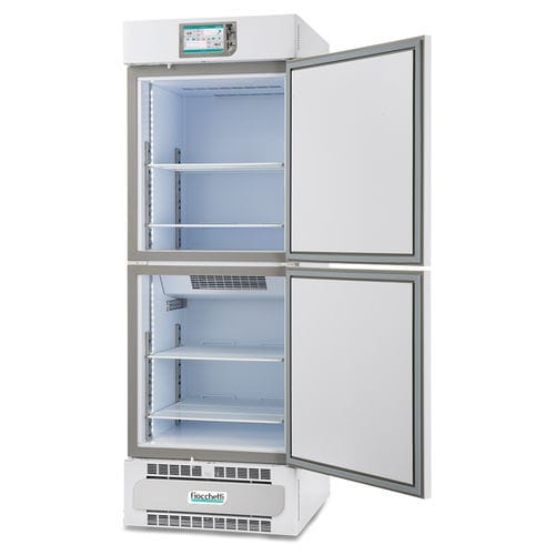Frigorifero da laboratorio - LABOR 2T 500 TOUCH - Fiocchetti Scientific - ad armadio / 2 porte / con porta non vetrata