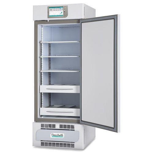 Congelatore per plasma ematico - PLASMA-FREEZER 250 TOUCH - Fiocchetti Scientific - da laboratorio / mobile / con rotelle