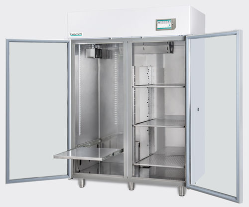Frigorifero per cromatografia - 1500 TOUCH - Fiocchetti Scientific - ad armadio / con porta in vetro / con raffreddamento ad aria forzata