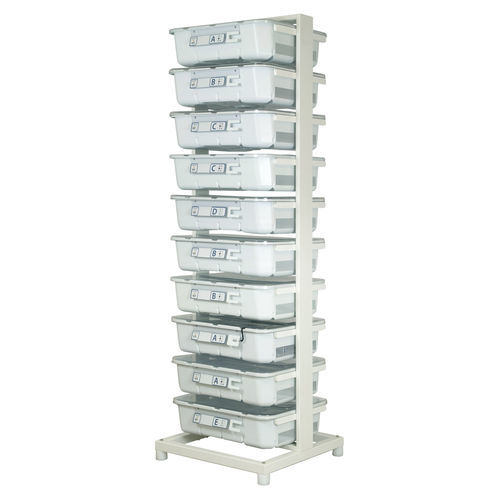 Rack per strumenti medici - Soluscope - di stoccaggio / modulare / con rotelle