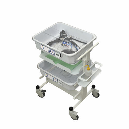 Carrello medico - Soluscope - per chirurgia / per endoscopio / di trasporto