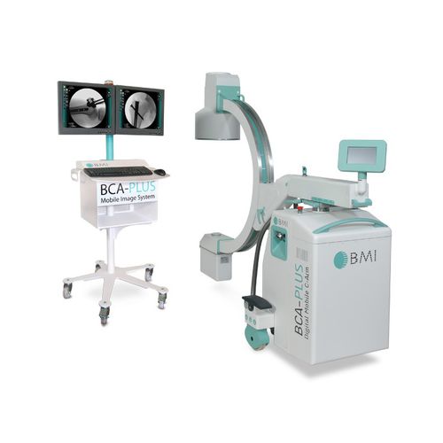 Amplificatore di brillanza mobile - BCA-PLUS  - BMI Biomedical International - con tubo intensificatore di immagine / con colonna video