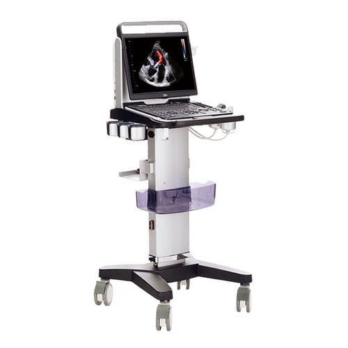 Ecografo portatile con carrello - EBit 60 - CHISON Medical Technologies - per ecografia cardiovascolare / con doppler a colori / in bianco e nero
