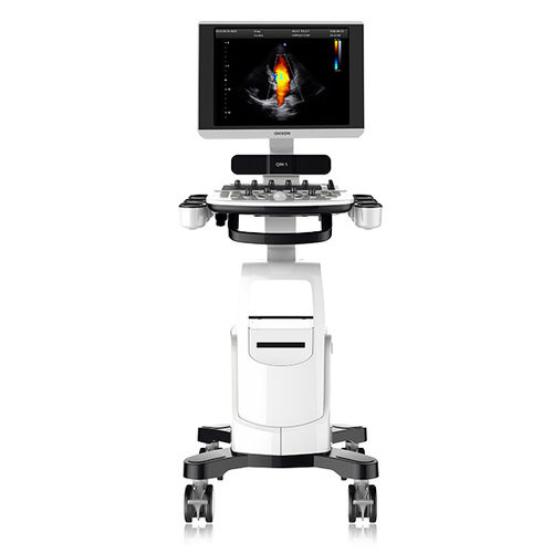 Ecografo su piattaforma compatto - QBit 5 - CHISON Medical Technologies - per ecografia polmonare / con doppler a colori / in bianco e nero