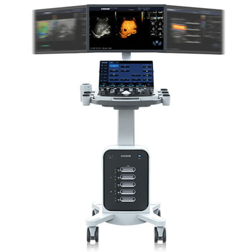 Ecografo su piattaforma compatto - SonoMax 7 - CHISON Medical Technologies - per ecografia multidisciplinare / con doppler a colori / in bianco e nero