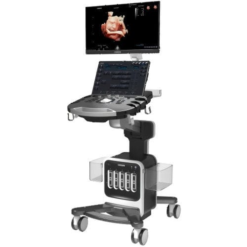 Ecografo su piattaforma - SonoPort 8 - CHISON Medical Technologies - per ecografia ginecologica ed ostetrica / per ecografia cardiovascolare / in bianco e nero
